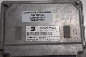 БЛОК УПРАВЛЕНИЯ   VW SKODA 03E906033AA 5WP4422502