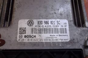 БЛОК УПРАВЛЕНИЯ vw skoda 03G906021SC, 0281014422