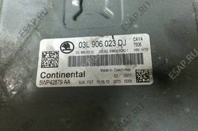 БЛОК УПРАВЛЕНИЯ Vw Skoda  1.6tdi 03L906023DJ 5WP42879AA