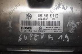 БЛОК УПРАВЛЕНИЯ VW SKODA 1.9TDI 0281010928 BOSCH