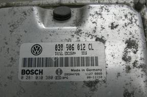 БЛОК УПРАВЛЕНИЯ VW Skoda Octavia 1.9 TDI 038906012CL