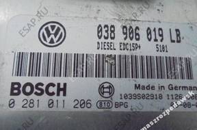 БЛОК УПРАВЛЕНИЯ   VW SKODA SEAT 038906019LB