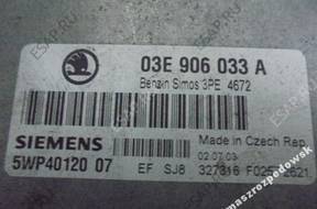БЛОК УПРАВЛЕНИЯ   VW SKODA SEAT 03E906033A