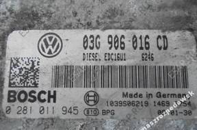 БЛОК УПРАВЛЕНИЯ   VW SKODA SEAT 03G906016CD