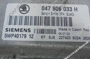 БЛОК УПРАВЛЕНИЯ VW SKODA SEAT 047906033H 5WP4017912