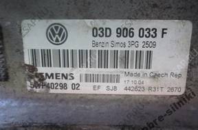 БЛОК УПРАВЛЕНИЯ   VW SKODA SEAT 1.2 03D906033F