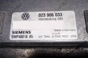 БЛОК УПРАВЛЕНИЯ VW T4 2.5 023906033 5wp40018 БЕЗ КОДА