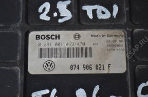 БЛОК УПРАВЛЕНИЯ VW T4 2.5 TDI 0281001469 /470 074906021F