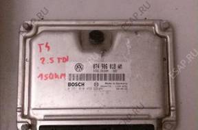 БЛОК УПРАВЛЕНИЯ VW T4 2.5 TDI 074906017AM 0281010458
