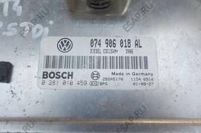 БЛОК УПРАВЛЕНИЯ VW T4 2.5 TDI   074906018AL ИММОБИЛАЙЗЕР