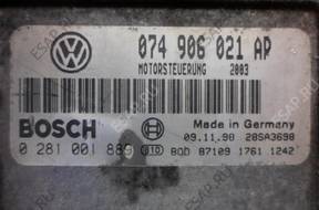 БЛОК УПРАВЛЕНИЯ   VW T4 2.5 TDI 074906021AP