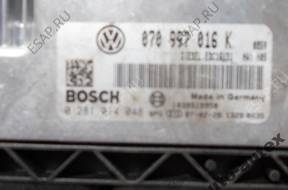 БЛОК УПРАВЛЕНИЯ   VW T5 070997016K 0281014048