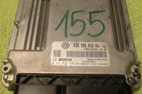 БЛОК УПРАВЛЕНИЯ VW T5 1.9 TDI   038906016AJ  0281012538