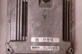 БЛОК УПРАВЛЕНИЯ VW T5 2,5 TDI 070906016  0281010732