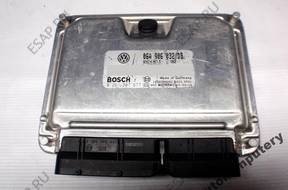 БЛОК УПРАВЛЕНИЯ VW T5 2.0 06a906032db 0261207677 +PIN