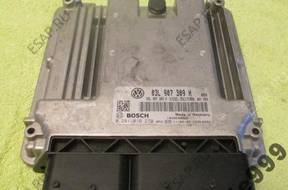 БЛОК УПРАВЛЕНИЯ VW T5 2.0 TDI 03L907309H    0281016270