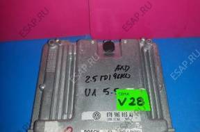 БЛОК УПРАВЛЕНИЯ VW T5 2.5 TDI 070906016AJ 0281011568