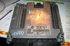 БЛОК УПРАВЛЕНИЯ VW T5 2.5 TDI 070906016AJ  0281011568