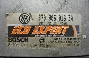 БЛОК УПРАВЛЕНИЯ VW T5 2.5 TDI  070906016BA 0281011664