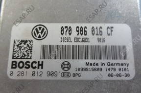 БЛОК УПРАВЛЕНИЯ VW T5 2.5 TDI 070906016CF