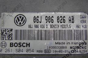 БЛОК УПРАВЛЕНИЯ VW TIGUAN 2.0TFSI 06J906026AB 0261S04054