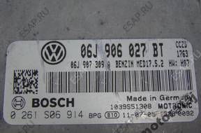 БЛОК УПРАВЛЕНИЯ VW TIGUAN 2.0TSI 06J906027BT 0261S06914