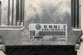 БЛОК УПРАВЛЕНИЯ VW TIGUAN AUDI 03L906022G 0281014262  2015 год