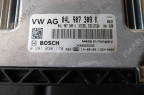 БЛОК УПРАВЛЕНИЯ VW TIGUAN   ДВИГАТЕЛЕМ 04L907309K