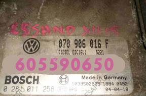 БЛОК УПРАВЛЕНИЯ VW TOUAREG 2.5TDI 070906016F 0281011258