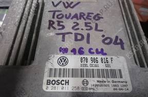 БЛОК УПРАВЛЕНИЯ VW TOUAREG 2.5TDI 070906016F 0281011258