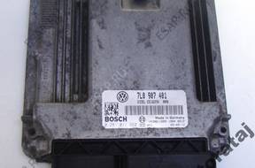 БЛОК УПРАВЛЕНИЯ VW TOUAREG 3.0TDI  0281011960 7L0907401