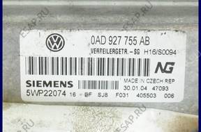 БЛОК УПРАВЛЕНИЯ VW TOUAREG 5.0 TDI 0AD927755AB 5WP22074