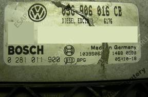 БЛОК УПРАВЛЕНИЯ VW TOURAN 03g906016cb 0281011900 БЕЗ КОДА