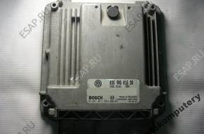 БЛОК УПРАВЛЕНИЯ VW TOURAN 03g906016dr 0281011844 БЕЗ КОДА