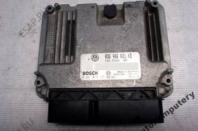 БЛОК УПРАВЛЕНИЯ VW TOURAN 03g906021kb 0281013195 БЕЗ КОДА