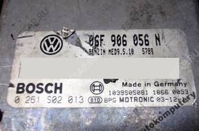 БЛОК УПРАВЛЕНИЯ VW TOURAN 06f906056n 0261s02013 +PIN