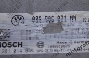 БЛОК УПРАВЛЕНИЯ VW TOURAN  1.9  03G906021MM 0281014044