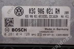 БЛОК УПРАВЛЕНИЯ VW TOURAN 1.9TDI 0281014128 03G906021 год,N