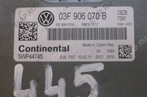 БЛОК УПРАВЛЕНИЯ VW TOURAN II 1.2 TSI 03F906070B 5WP44745