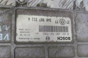 БЛОК УПРАВЛЕНИЯ VW VENTO 96 1.8 8V   ДВИГАТЕЛЕМ