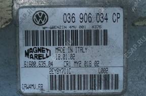 БЛОК УПРАВЛЕНИЯ VW VOLKSWAGEN 036906034CP  IAW4MV.FB