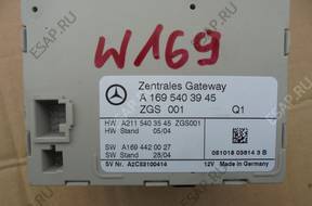 БЛОК УПРАВЛЕНИЯ W169 A KLASA   GATEWAY A1695403945