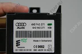 БЛОК УПРАВЛЕНИЯ WEBASTO AUDI A8 4H0963271