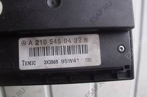 БЛОК УПРАВЛЕНИЯ   wentylatorw W210 A2105450432