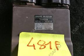 БЛОК УПРАВЛЕНИЯ WTRYSKW 8987120030 COROLLA 2.0 D4D481F