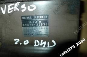 БЛОК УПРАВЛЕНИЯ wtryskw TOYOTA COROLLA 2.0 D4D