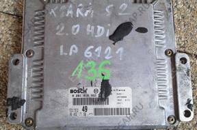 БЛОК УПРАВЛЕНИЯ XSARA 2 0281010962 9646217180 2.0 HDI