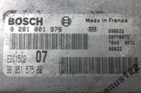 БЛОК УПРАВЛЕНИЯ XSARA 306 EDC15C2 0281001976 9635157580