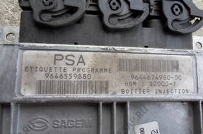 БЛОК УПРАВЛЕНИЯ Xsara Picasso 1.8   9644674980-00