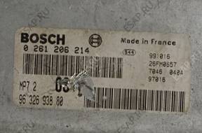 БЛОК УПРАВЛЕНИЯ   XSARA SAXO PEUGEOT 0261206214